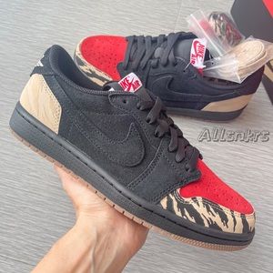 Air Jordan 1 Low Retro OG 🐆 SP Solefly